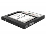 DELOCK 61993 Slim SATA 5.25˝ Installation Frame for 1 x 2.5" SATA HDD 13 mm