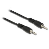 DeLOCK 84001 audio kábel 2,5 M 3.5mm Fekete