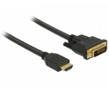 Delock HDMI  DVI 24+1 kétirányú 3m