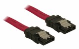 DeLock SATA cable 50cm straight/straight metal Red 84302
