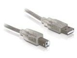 Delock USB 2.0 AM-BM nyomtató kábel 0.5m zajszűrős (82057)