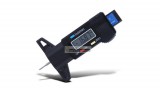 Digitális gumiprofil, futófelület mélységmérő 0-25.40 mm, 0,01 mm-es osztás