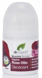 Dr. Organic Bio Alumíniummentes golyós dezodor bioaktív damaszkuszi rózsaolajjal 50 ml