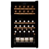 DUNAVOX Home-30 fekete szabadonálló borhűtő, 30 palackos (DXFH-30.80)
