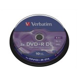 DVD+R Verbatim 8,5 GB 8x Double Layer x10