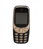 E-Zone Mini mobiltelefon M10, Bluetooth headset funkció, Kártyafüggetlen, Dual SIM, fekete/arany