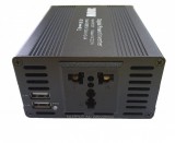 E-Zone 300W Szivargyújtós Digitális Adapter/Inverter, 220V-os kimenettel fekete
