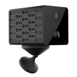 E-Zone Mini Hordozható Megfigyelő Kamera Mikrofonnal, S3 fekete