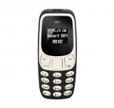 E-Zone Mini mobiltelefon M10, Bluetooth headset funkció, Kártyafüggetlen, Dual SIM, fekete/ezüst