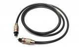 E-Zone Optikai audió kábel, digitális optikai szál, 1.0 méter, fekete