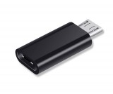 E-Zone OTG átalakitó adapter (USB-C->MicroUSB), Fekete