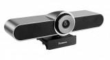 E-Zone Tenveo Digitális Webkamera Kameratartóval, TEVO-VA200PRO FHD1080 stereo szürke-fekete