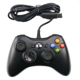 E-Zone USB Gamepad, PC/PS3 kompatibilis gaming kontroller, vezetékes, fekete