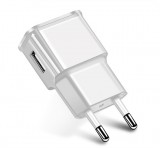 E-Zone USB hálózati töltő adapter, 1xUSB kimenet, fehér