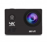 E-Zone WiFi-s Sportkamera, H-16-4, 12MP akciókamera, FullHD video/60FPS, max.32GB TF Card, 30m-ig vízálló, A+ 170°, fekete