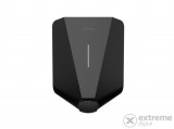 Easee Charge, Intelligens EV Töltő és fali szerelvény csomag, Fekete, 1.4-22kW, WiFi, 4G, RFID/NFC, IP54, 101 töltőig