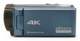 Easypix Aquapix WDV5630 Kézi videokamera 13 MP CMOS 4K Ultra HD Kék, Szürke