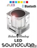 Easypix Urban Monkey LED Bluetooth SoundCube telefon kihangosító és hangszóró LED világítással