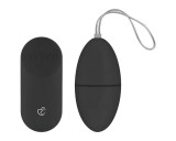 Easytoys - 7 ritmusú rádiós vibrációs tojás (fekete)