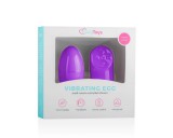 Easytoys - 7 ritmusú rádiós vibrációs tojás (lila)