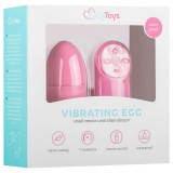 Easytoys - 7 ritmusú rádiós vibrációs tojás (pink)