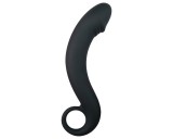 EasyToys Curved Dong - szilikon anál dildó (fekete)