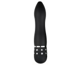 Easytoys Diamond Curved - mini rúd vibrátor (fekete)