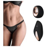 Easytoys Pantyrebel - akkus, rádiós vibrációs tanga - fekete (S-L)