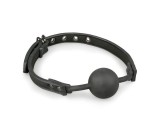 Easytoys - szájpecek szilikon labda (fekete)