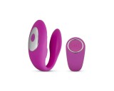 Easytoys Tap Dancer - vízálló, rádiós párvibrátor (pink)