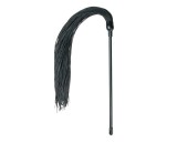 Easytoys Tickler - csípős szilikon korbács (fekete)