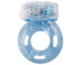 Easytoys - vibrációs péniszgyűrű (kék)