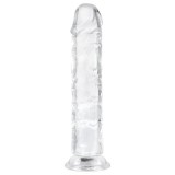 EasyToys - zselés dildó - 18cm (átlátszó)