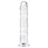 EasyToys - zselés dildó - 18cm (átlátszó)
