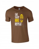 Eat, sleep, hike, repeat póló