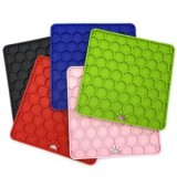 Eat Slow Live Longer Lick Mat Honeycomb kék
