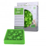 Eat Slow Live Longer Star Habzsolásgátló Tál zöld 3 méretben