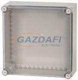 EATON 034138 CI44X-150 CI IP65 műanyag. elosztó Üres tok átlátszó fedéllel