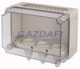 EATON 086385 KST43-200 CI IP65 műanyag. elosztó KST szerelt kábel bevezetővel