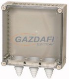 EATON 088758 KST44-125 CI IP65 műanyag. elosztó KST szerelt kábel bevezetővel