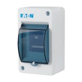 EATON 177072 MINI-3-T Kis tokozat IP30, 3 TE, átl.ajtóval, fehér