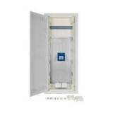 EATON 302418 Süllyesztett MULTIMÉDIA kiselosztó, IP30, szerlappal, lapos ajtó