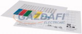 EATON 302524 Felirati ív, öntapadós, DIN-A4 (szimbólumokkal)