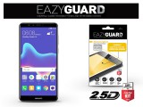 EazyGuard Huawei Y9 (2018) gyémántüveg képernyővédő fólia - Diamond Glass 2.5D Fullcover - fekete