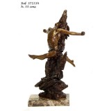 Ebano A szabadság illúziója bronz szobor