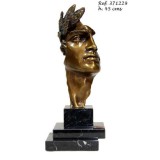 Ebano Caesar bronz szobor