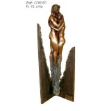 Ebano Ölelkező pár akt bronz szobor