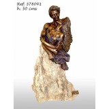 Ebano Ölelkező pár bronz szobor