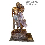 Ebano Szerelmes pár bronz szobor