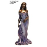 Ebano Termékenységi múzsa bronz szobor